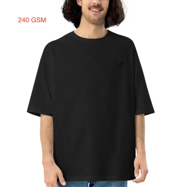 The Void Heavyweight Oversized Tee - Black